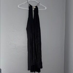 Michael Kors Black Sleeveless Halter Dress 19